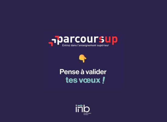 Parcoursup : pensez à valider vos vœux !