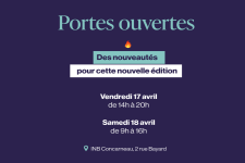 Des nouveautés pour nos prochaines portes ouvertes