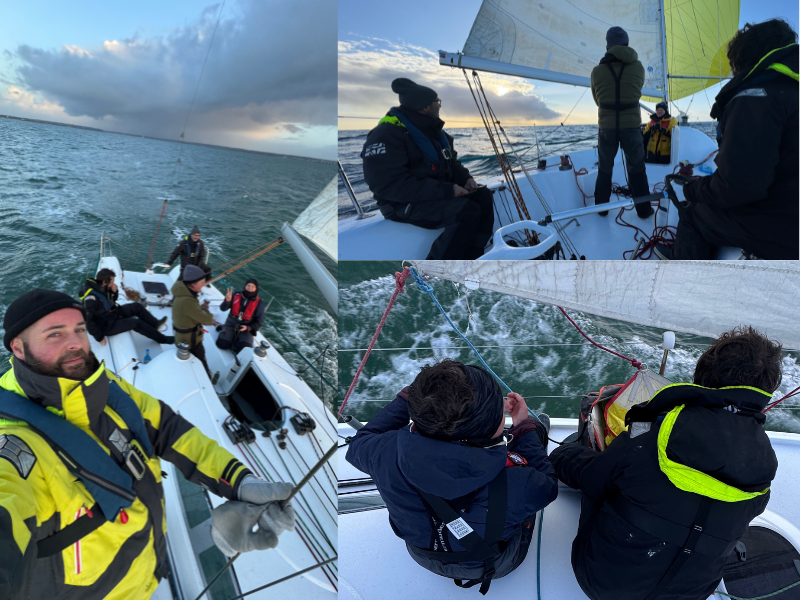 convoyage stagiaires inb yellow impact sailing