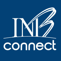 INB logo connect fond bleu