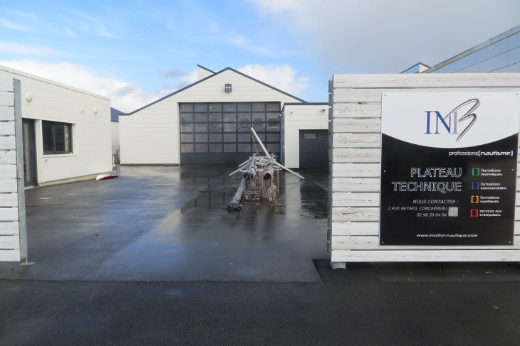 Centre de l'INB à Port La Forêt